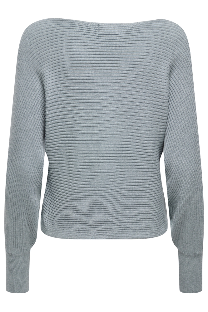 ONLADALINE LIFE L/S SHORT PULLO KNT 15226298 Arona/W. MELANGE